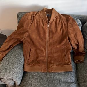 Slate and Stone suede bomber. Size L. In perfect condition.